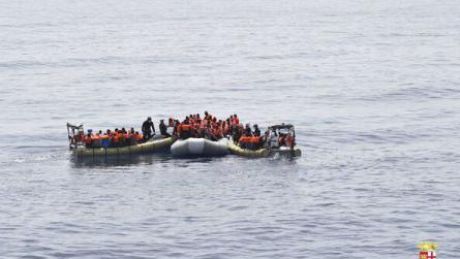 Peste 10.000 de migranți şi refugiați au murit în Marea Mediterană din 2014. Foto: agerpres.ro