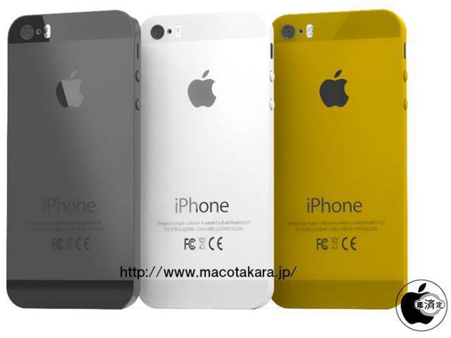 Ссылаясь на собственные источники, японцы уверяют, что iPhone 5S получит не только черную и белую версию, но и модель золотого цвета.