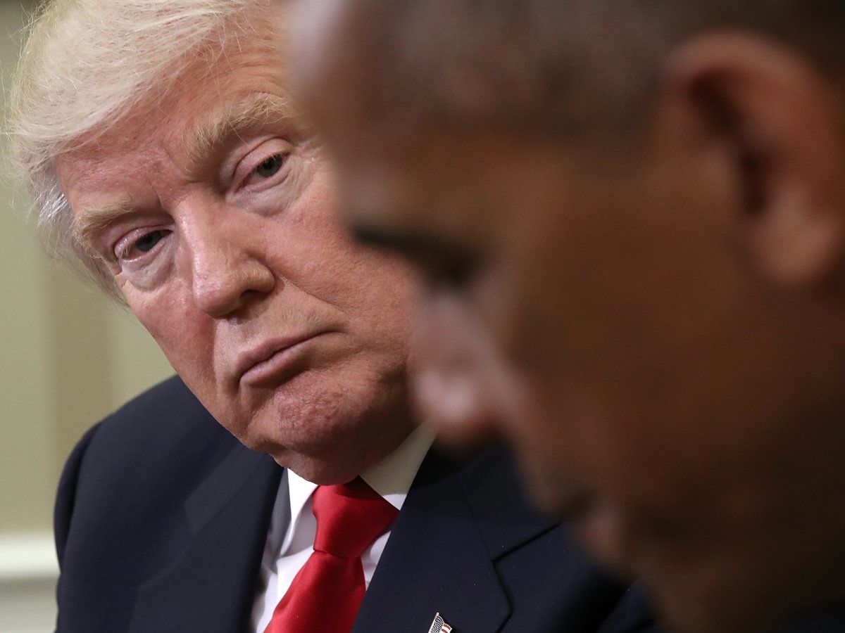 Trump îl acuză pe Obama că se află în spatele protestelor împotriva sa și a scurgerilor de informații. Foto: businessinsider.com