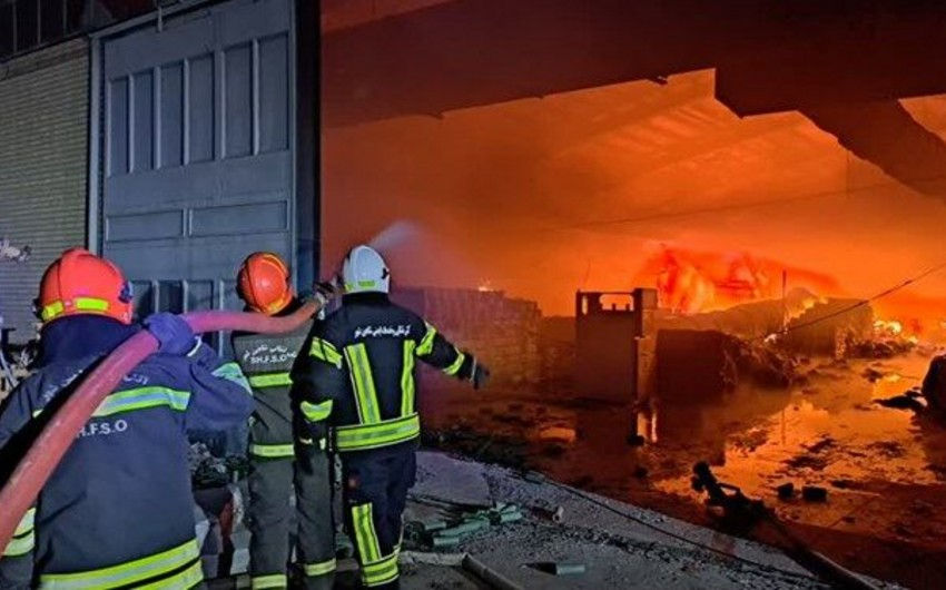 Возгорание было вызвано взрывом газового раствора. 