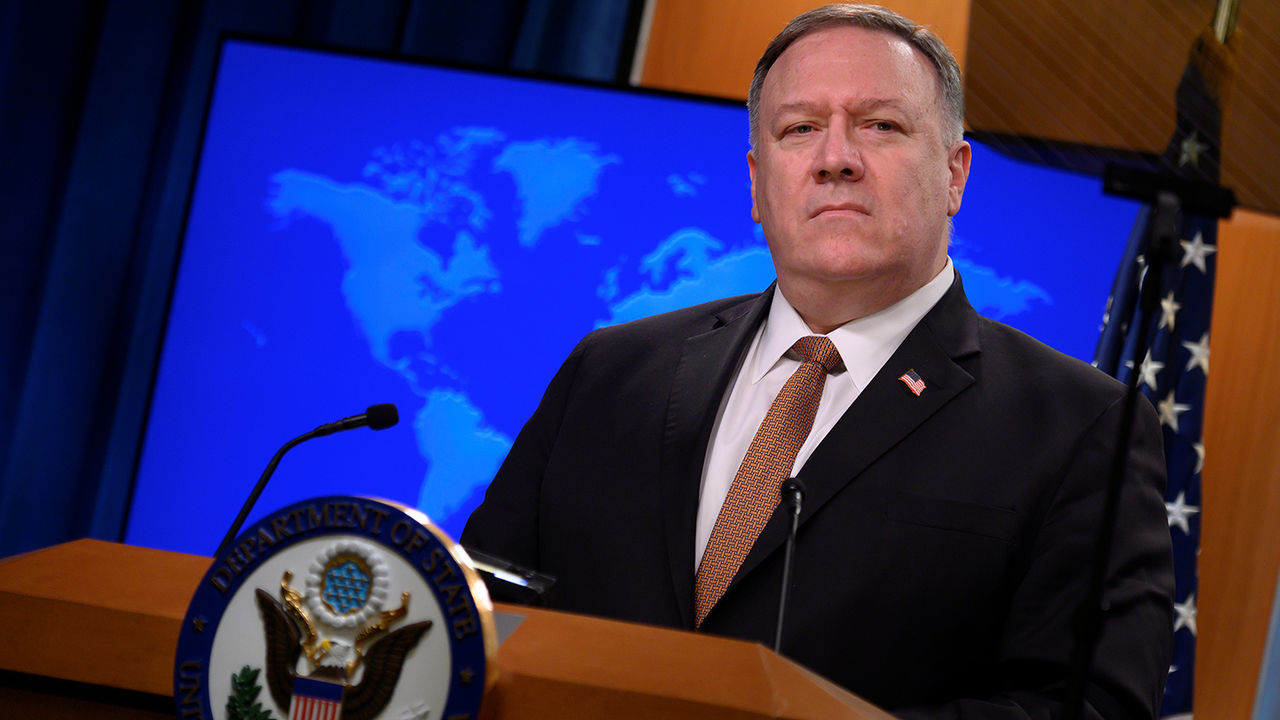 Госсекретарь США Майк Помпео.