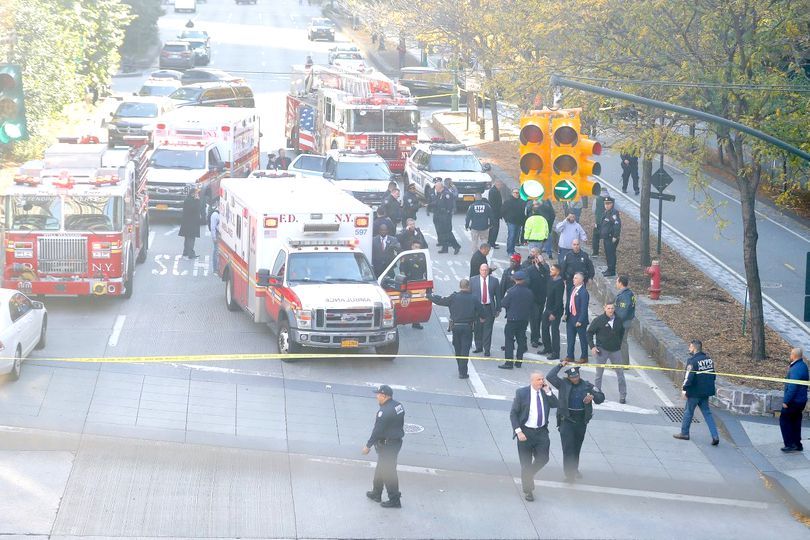 Explozie într-o autogară din New York, în apropiere de Times Square.