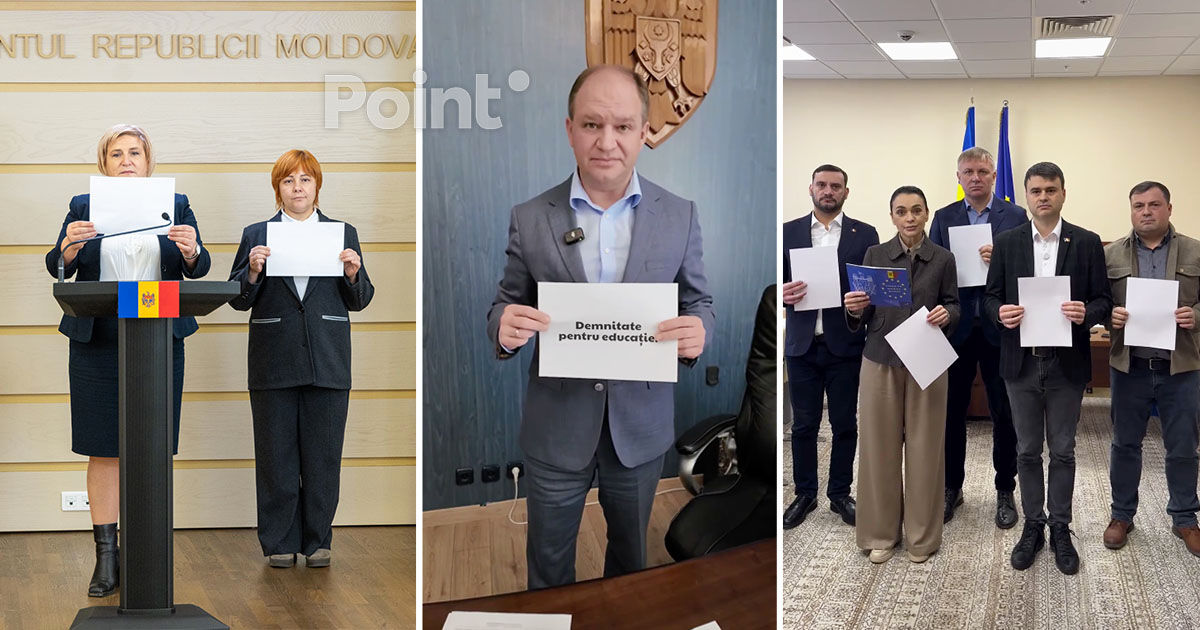 Politicieni din opoziție au susținut protestul profesorilor: Respectul începe cu salarii decente.