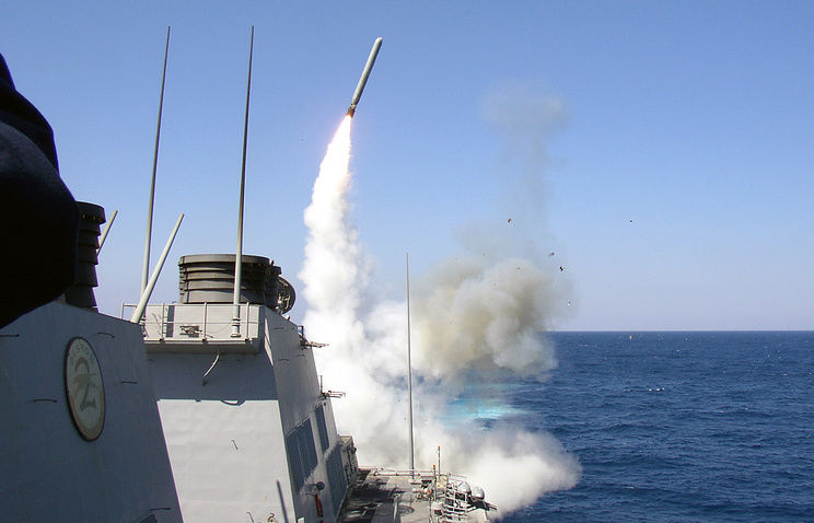 От морской пехоты США участвует эсминец USS Porter, который прибывает в Черное море уже в третий раз.