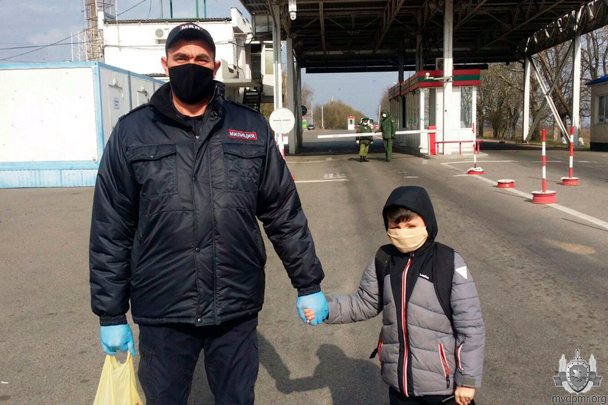 МВД Приднестровья помогло 8-летнему жителю Кишинёва вернуться домой.