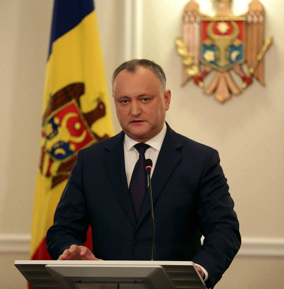 Президент Молдовы Игорь Додон. 
