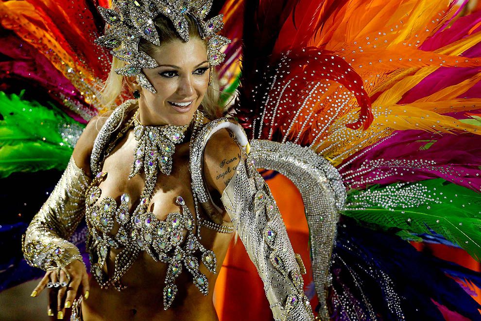 S-au început pregătirile pentru faimosul carnaval din Rio de Janeiro.