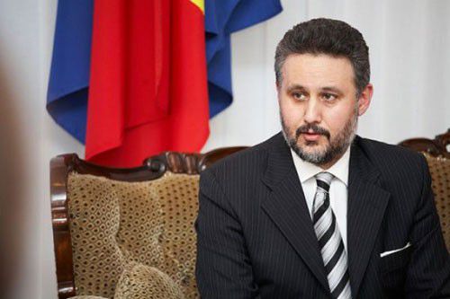 Посол Румынии в Молдове Мариус Лазурка.