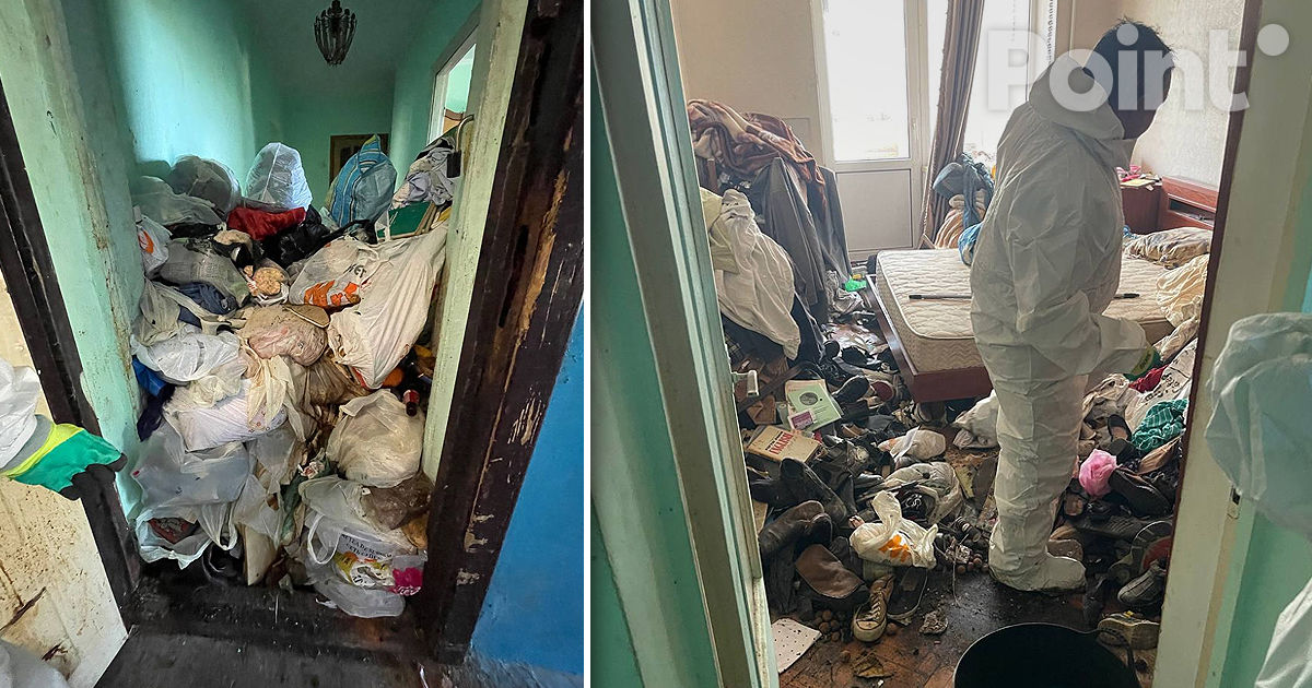 Un locuitor din Capitală și-a transformat apartamentul într-o gunoiște: A fost curățat a 8-a oară.