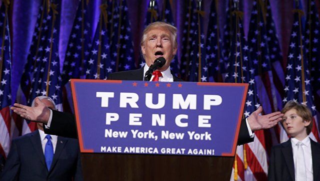 Избранный президент США Дональд Трамп.