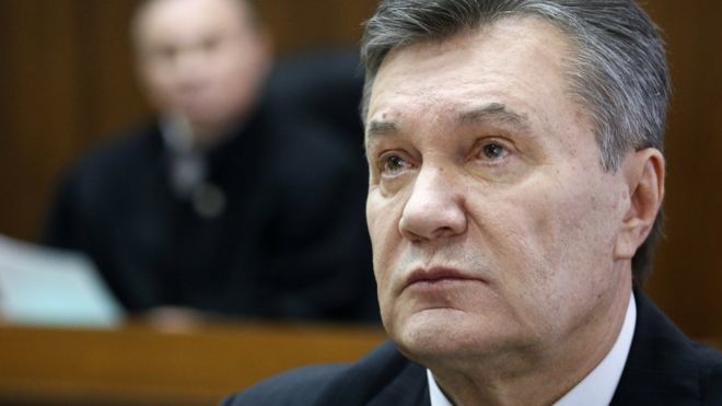 Януковича заочно приговорили к тюремному заключению.