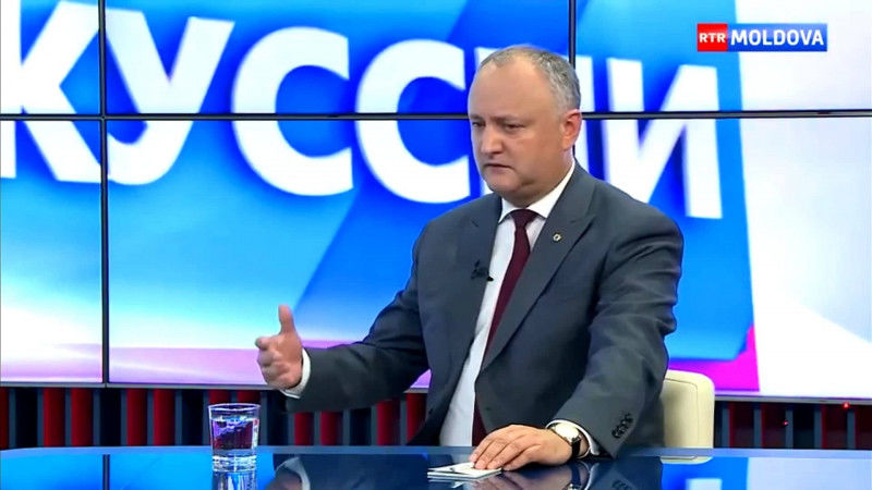 Президент Молдовы Игорь Додон.