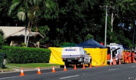 Opt copii cu vârste cuprinse între 18 luni şi 15 ani au fost găsiţi înjunghiaţi mortal vineri într-o casă din Cairns, oraş de coastă din nordul Australiei.