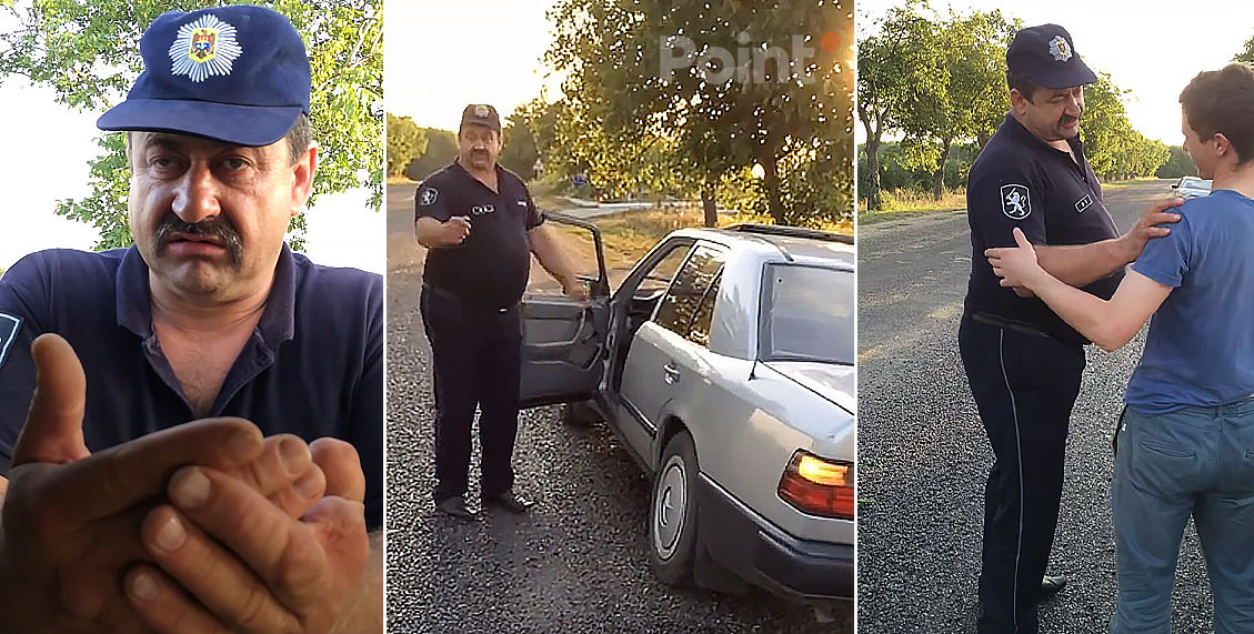ГИП призвал исправить публикацию с пьяным инспектором, снятым на видео в 2015 г. Коллаж Point.md.