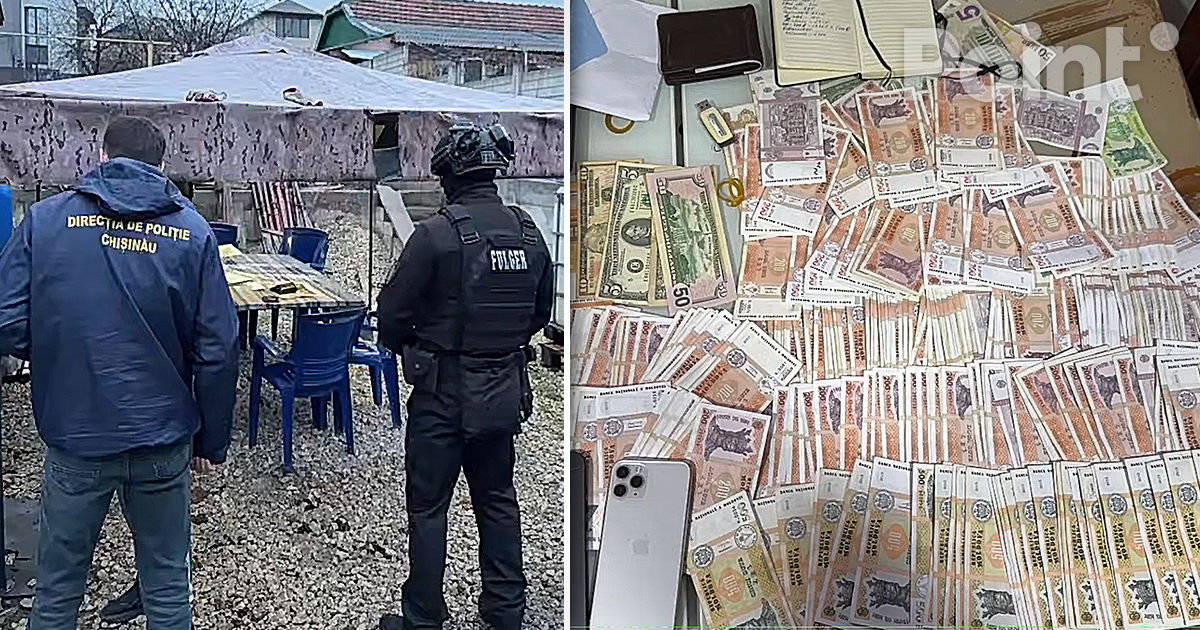 Doi tineri, reținuți la Chișinău pentru punerea în circulație a bancnotelor false.