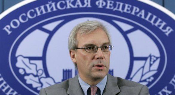 Ambasadorul Rusiei pe lângă Organizația Tratatului Atlanticului de Nord, Aleksandr Grușko.