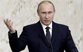 Putin a fost dat în judecată pentru că ar fi încălcat legea. Foto: telegraph.co.uk