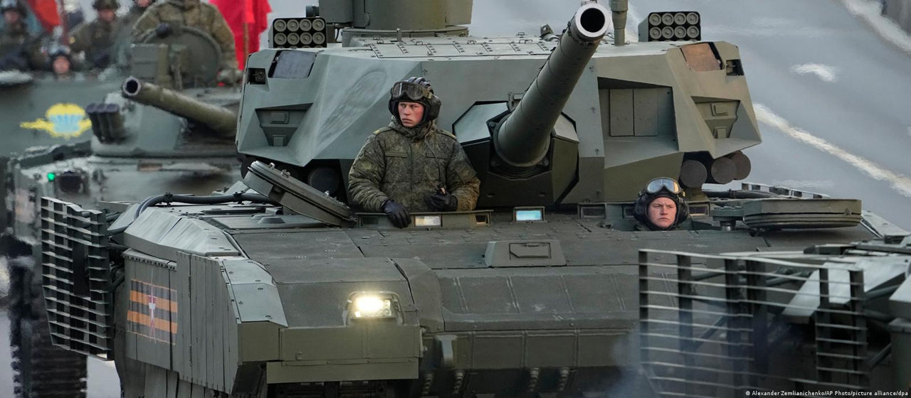 Россия начала применять танки Т-14 "Армата" в Украине.