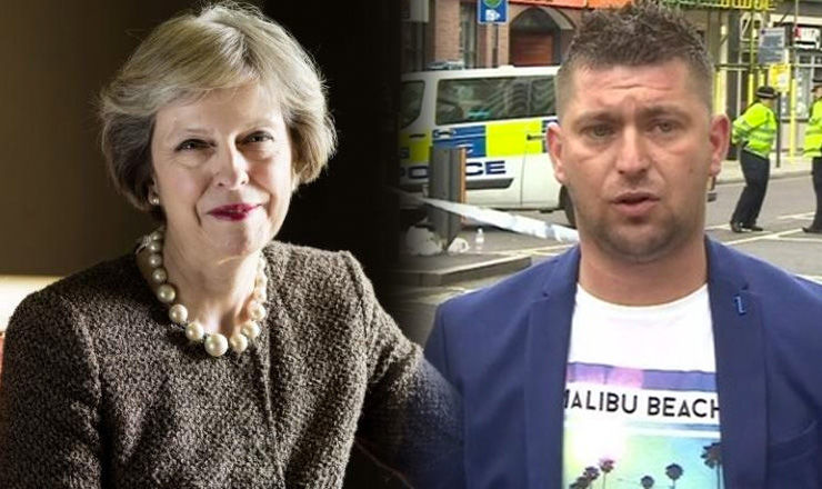 Românul erou de la Londra, lăudat de Theresa May în parlamentul britanic. Foto: Colaj Point