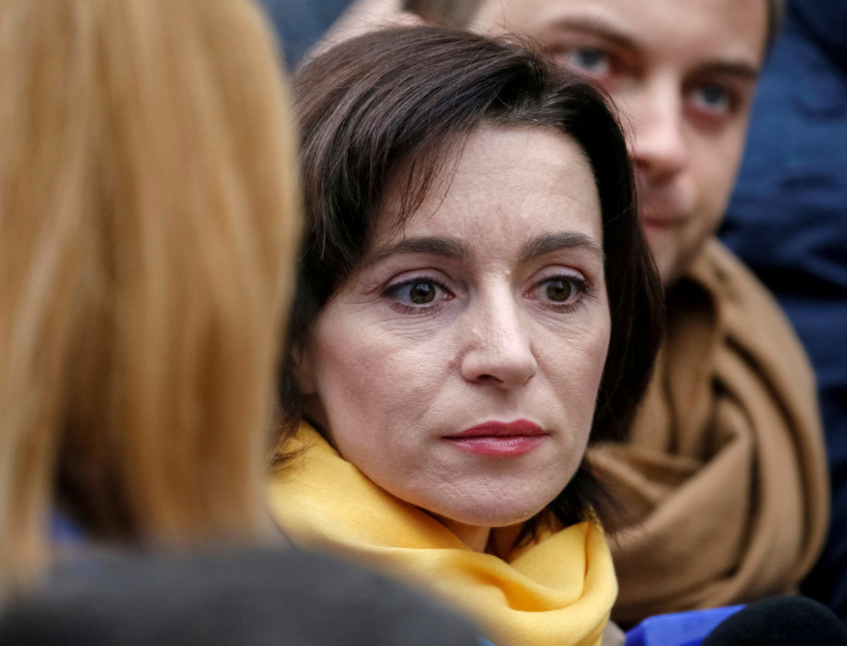 Майя Санду заявила, что после выборов займется объединением общества.
