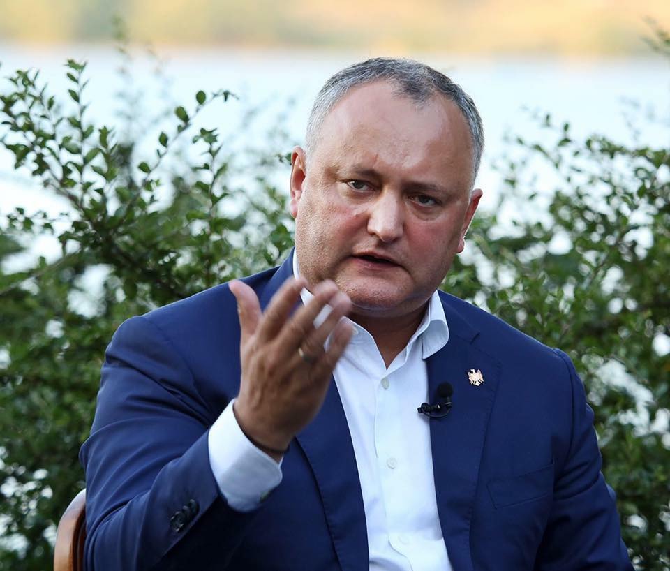 Dodon: Guvernarea duce țara spre un grav accident geopolitic