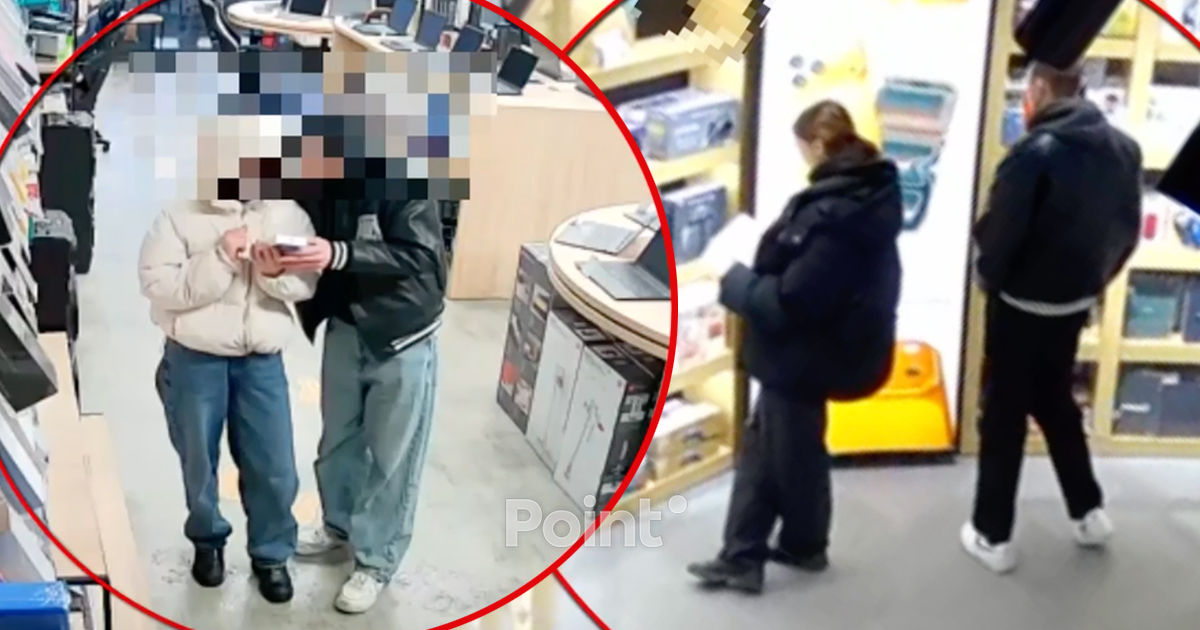 Două persoane suspectate de o serie de furturi din magazine de tehnică din Capitală, reținute.