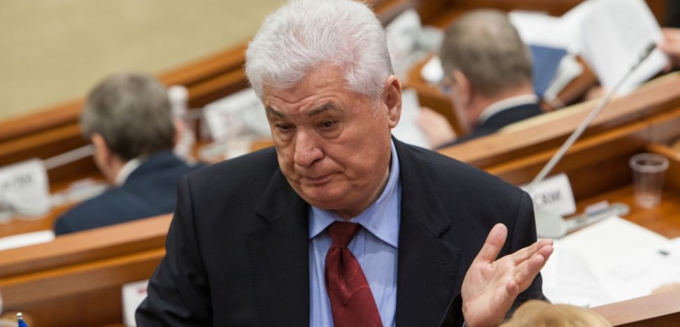 Voronin explică de ce nu a ţinut un minut de reculegere în memoria Regelui Mihai.