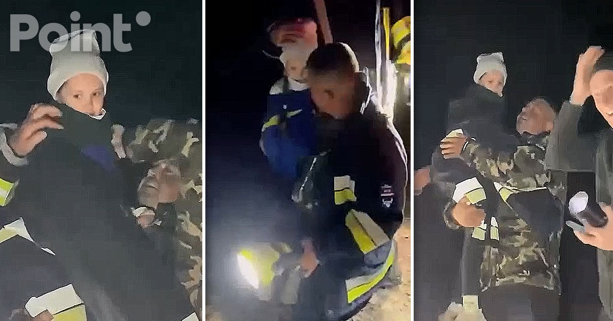 Momentul în care fetița dispărută în pădurea din Strășeni a fost găsită.