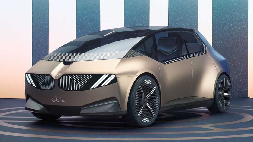 BMW показала электромобиль будущего, который можно переработать на 100%.