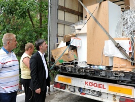 Cele 40 de tone de mobilă au fost estimate la 165 de mii de euro