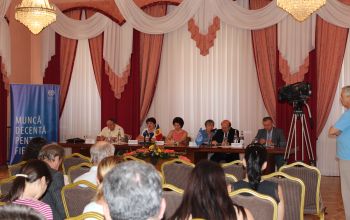 Programul "Muncă decentă" este un proiect susţinut de Organizaţia Internaţională a Muncii
