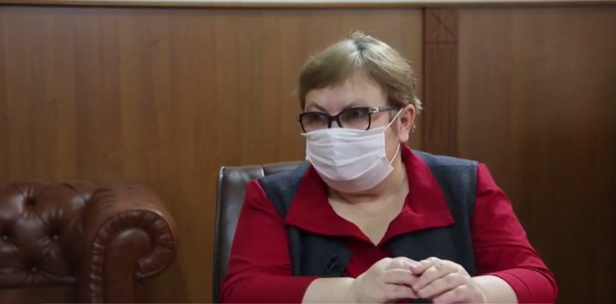 Начальник управления здравоохранения Гагаузии Светлана Дулева.