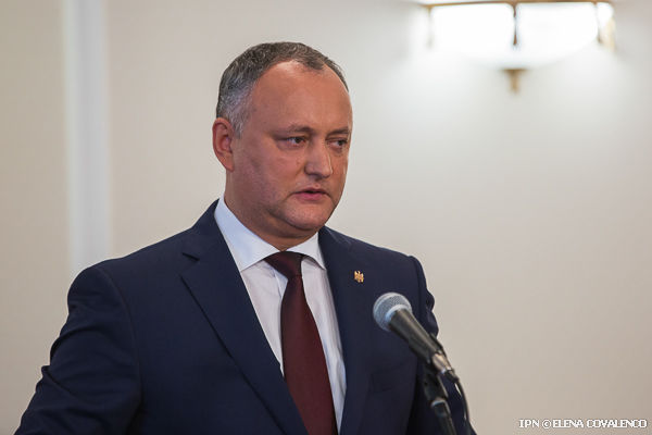Dodon: Nimeni nu și-a permis să încalce atât de grav Constituția 