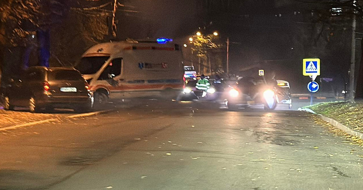 В Кишиневе произошло ДТП.