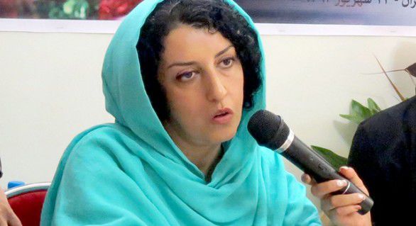 Narges Mohammadi, în vârstă de 44 de ani, este una din jurnalistele cele mai cunoscute în Iran.