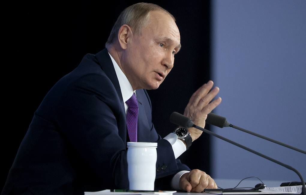 Путин: Россия готова помочь Европе в ситуации с ценами на газ.