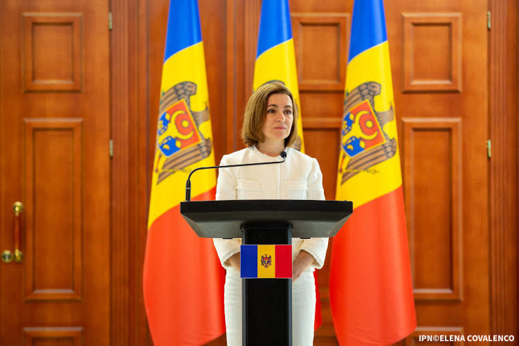 Президент Молдовы Майя Санду.