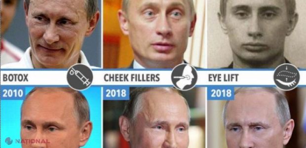 Putin, luat la ochi: Şi-a făcut sau nu operaţii estetice liderul politic