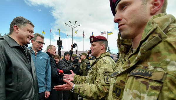 17 апреля, на Украину прибыли 300 американских десантников.