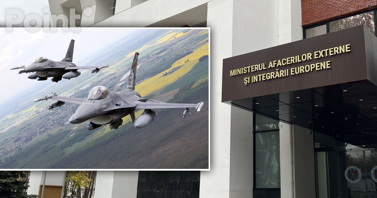 MAE dezminte zvonurile privind intenția de a găzdui avioane F-16 pentru Ucraina.