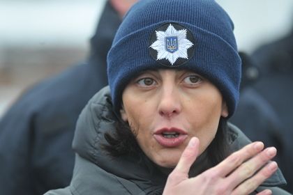Глава Национальной полиции Украины Хатия Деканоидзе.