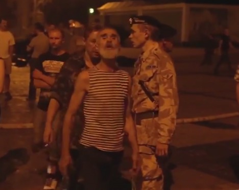 В центре Киева сожгли так называемые палатки революции. Фото: youtube