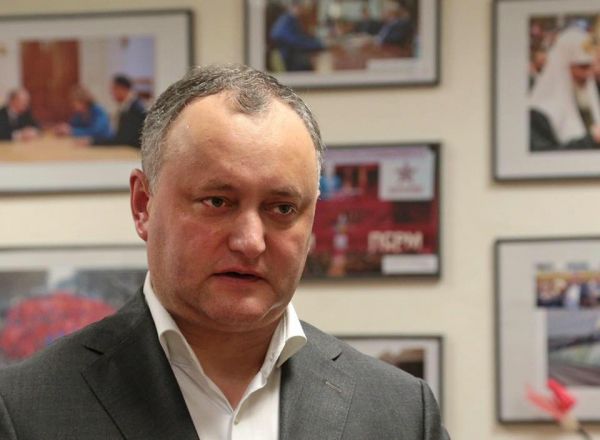 Igor Dodon face bilanțul celor doi ani de la semnarea Acordului de Asociere cu UE. Foto: protv.md