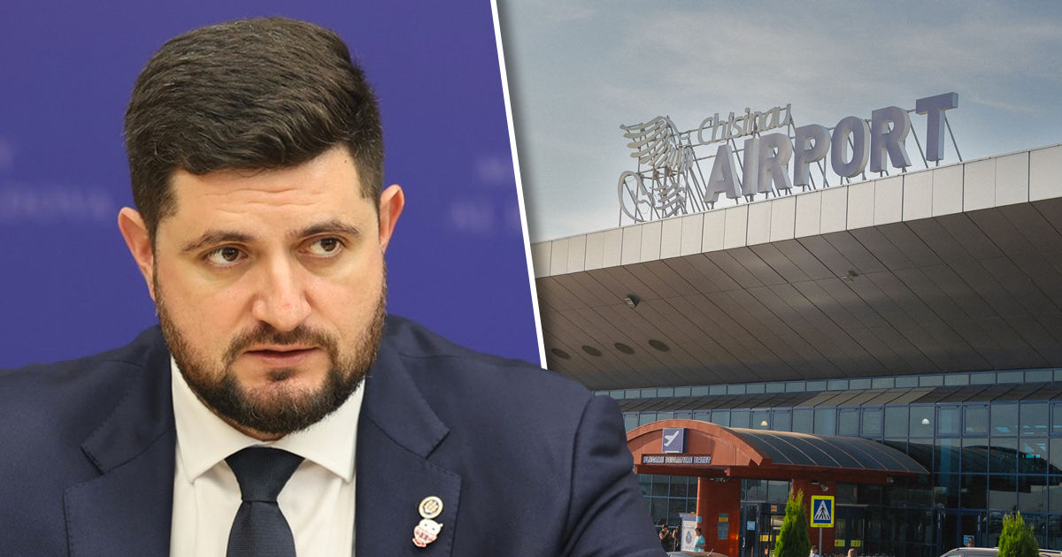 Junghietu: Aeroportul Chișinău este asigurat cu kerosen până în mai.