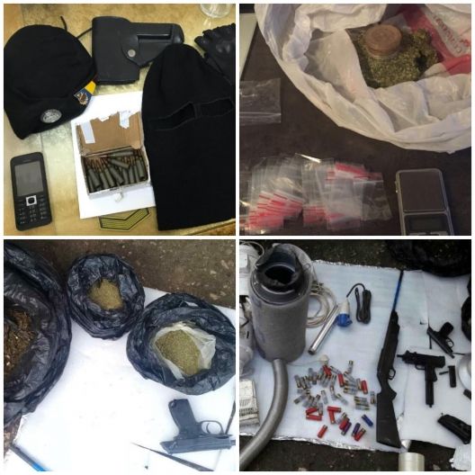 Operațiune antidrog: 90 de pecheziții în toată țara, 8 reţinuţi. Foto: politia.md