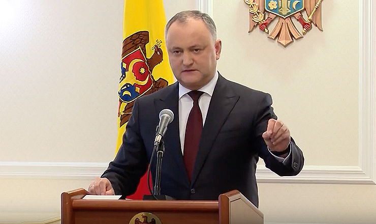 Президент Молдовы Игорь Додон.