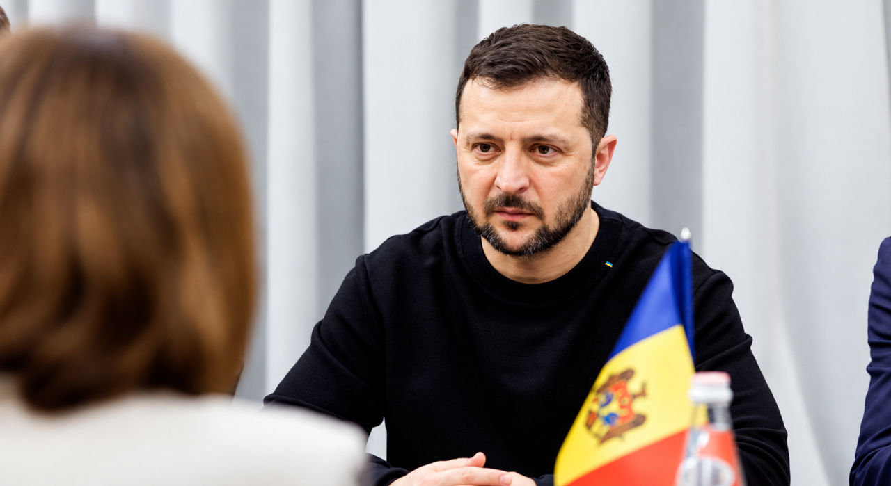 Зеленский: Было бы неправильно разделять Молдову и Украину на пути в ЕС.