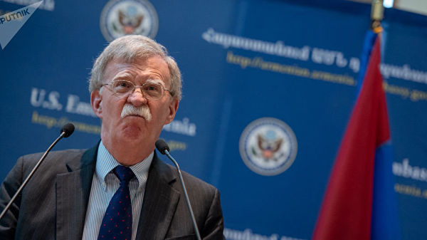Советник президента США по национальной безопасности Джон Болтон.