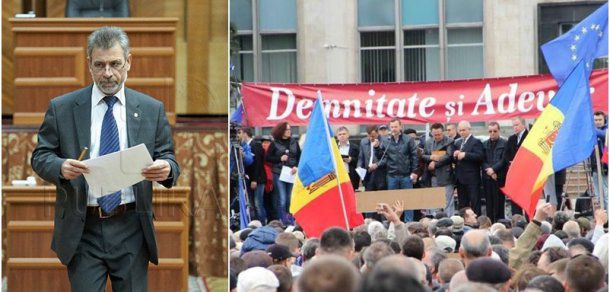 Două proiecte care arată legătura dintre PLDM şi DA. Foto: politics.md