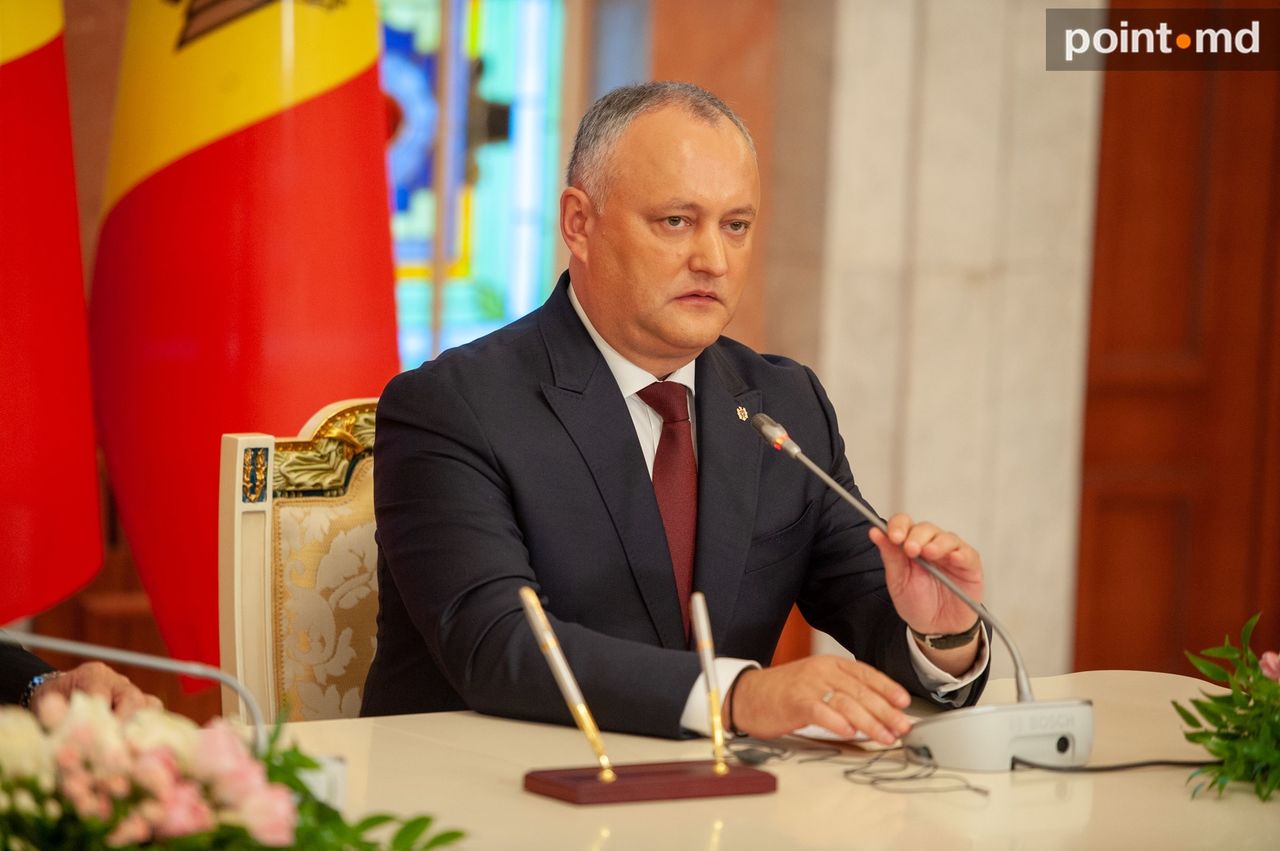 Президент РМ Игорь Додон.